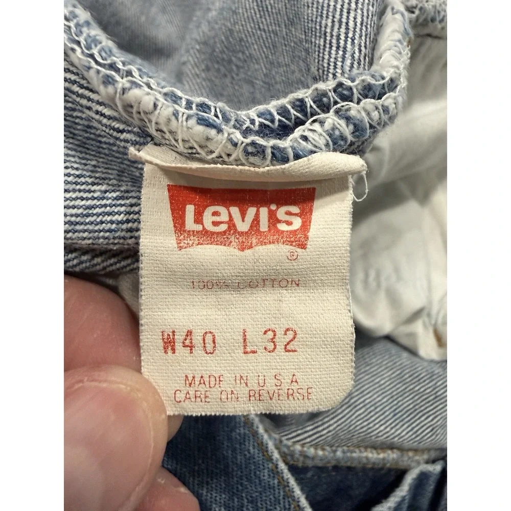 Vtg Levi's 501xx Jeans Men's 40x32 Made In USA Buttonfly